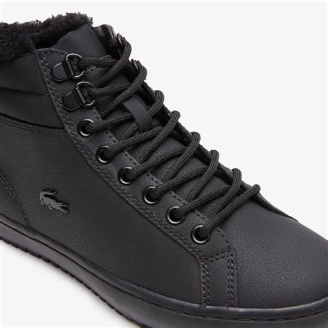 lacoste black shoes women.